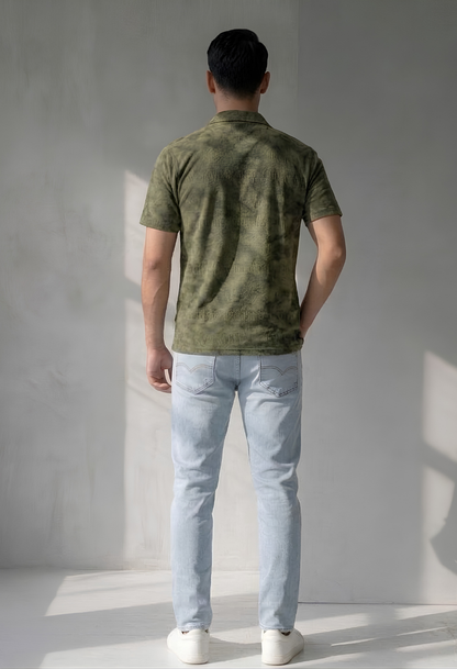 Olive Camp Shirt